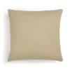 Habitat Textured Plain Cushion - Cream - 50x50cm -Habitat 2005395 R Z001A