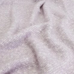 Habitat Faux Textured Mohair Throw - Lilac - 150x200cm -Habitat 2012168 R Z003A