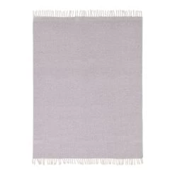 Habitat Faux Textured Mohair Throw - Lilac - 150x200cm -Habitat 2012168 R Z004A