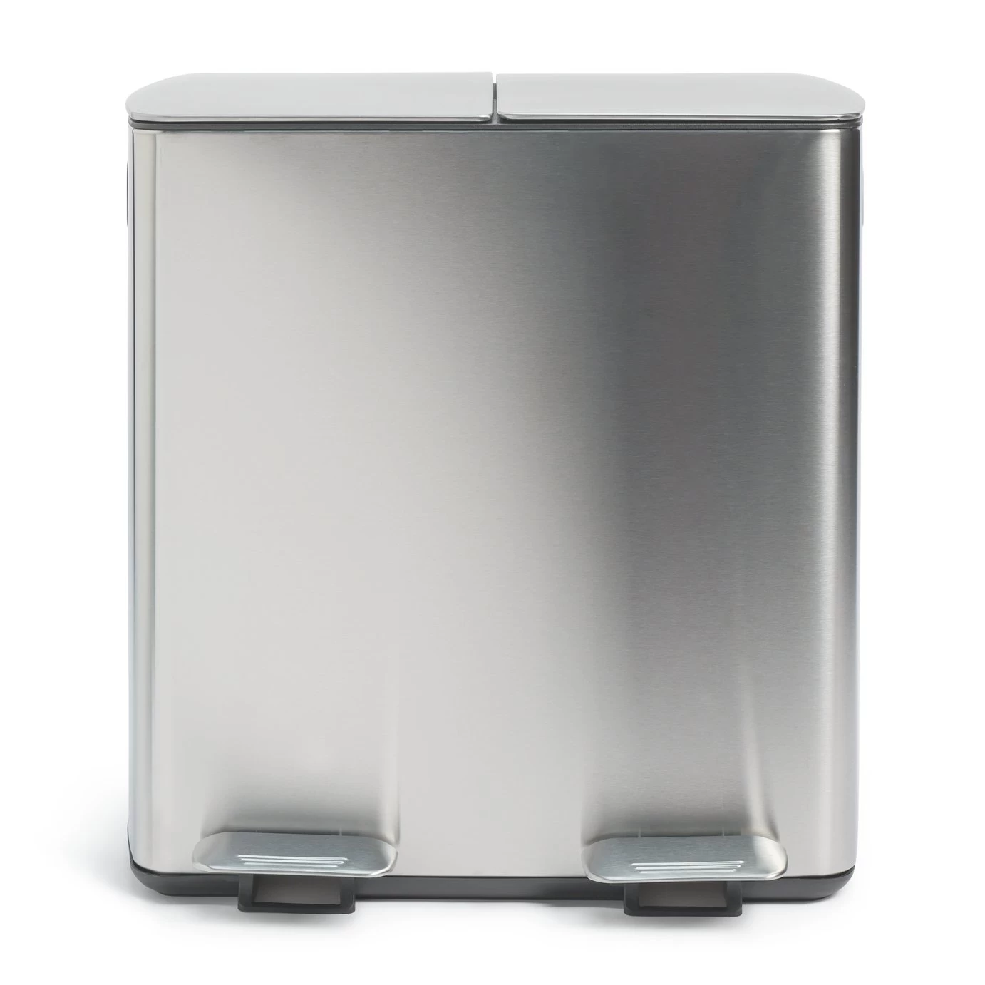 Habitat 40 Litre Twin Compartment Pedal Bin - Silver 3 Habitat 40 Litre Twin Compartment Pedal Bin - Silver