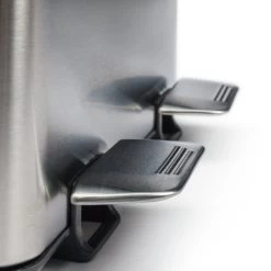 Habitat 40 Litre Twin Compartment Pedal Bin - Silver 9 Habitat 40 Litre Twin Compartment Pedal Bin - Silver -Habitat 2014410 R Z003A