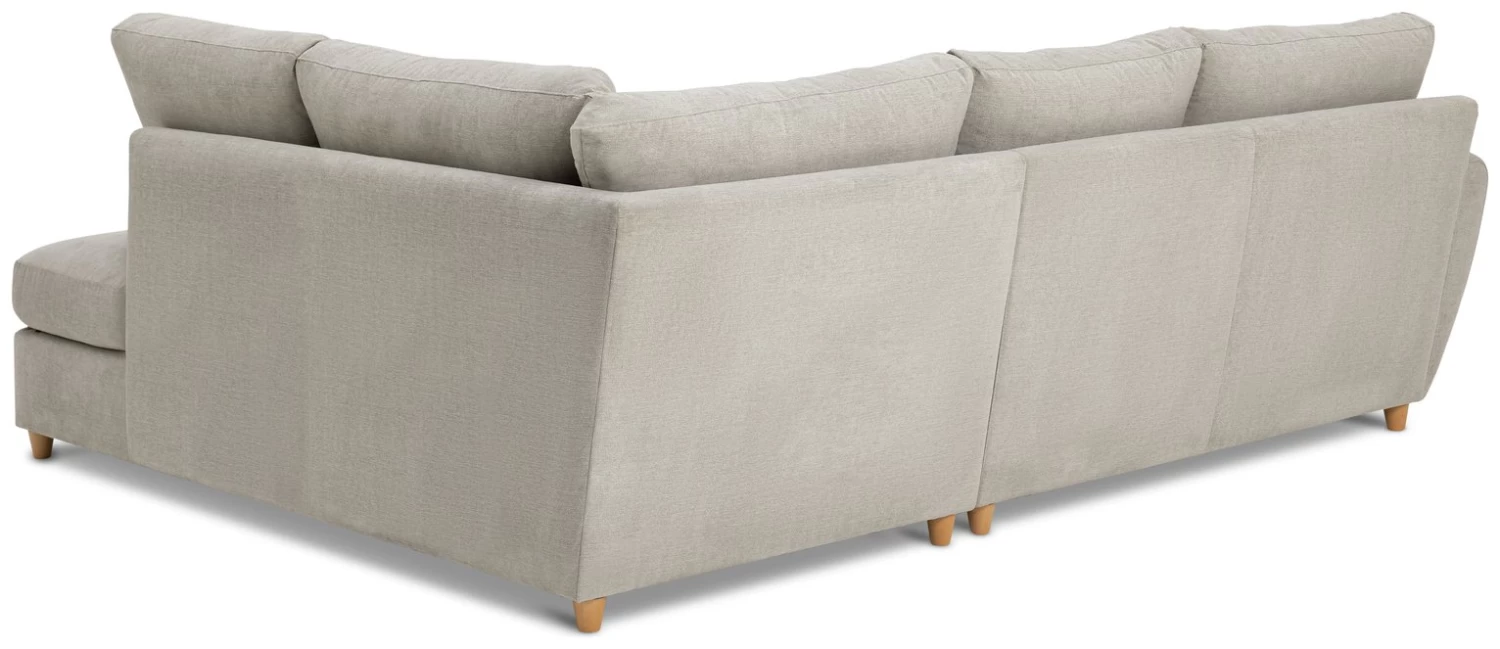 Habitat Ashford Fabric Right Corner Chaise Sofa - Grey 9 Habitat Ashford Fabric Right Corner Chaise Sofa - Grey - Image 7