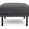 Habitat Moore Leather Ottoman Footstool - Dark Grey 2 Habitat Moore Leather Ottoman Footstool - Dark Grey -Habitat 2022471 R Z001A