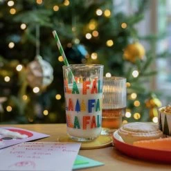 Habitat Ribbed Set Of 4 Tumbler Glasses -Habitat 2027658 R Z002C