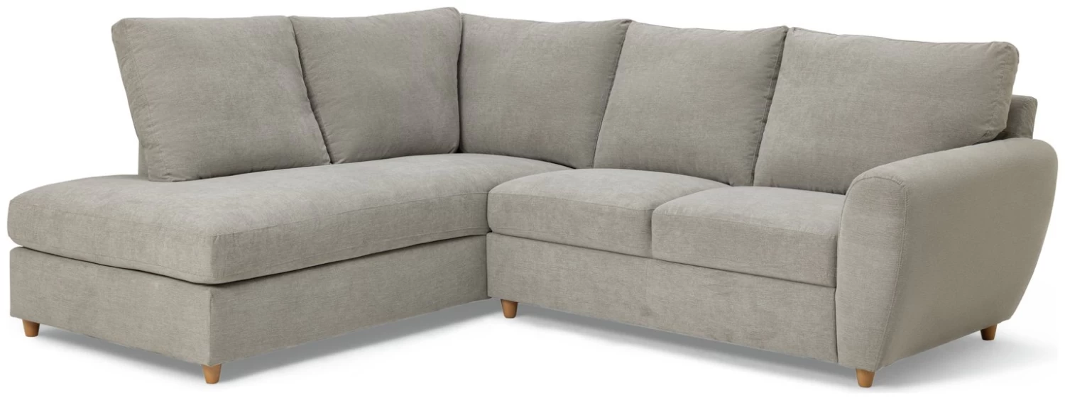 Habitat Ashford Fabric Left Corner Chaise Sofa - Grey 3 Habitat Ashford Fabric Left Corner Chaise Sofa - Grey