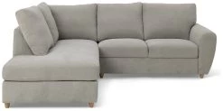 Habitat Ashford Fabric Left Corner Chaise Sofa - Grey 15 Habitat Ashford Fabric Left Corner Chaise Sofa - Grey -Habitat 2062345 R Z002A