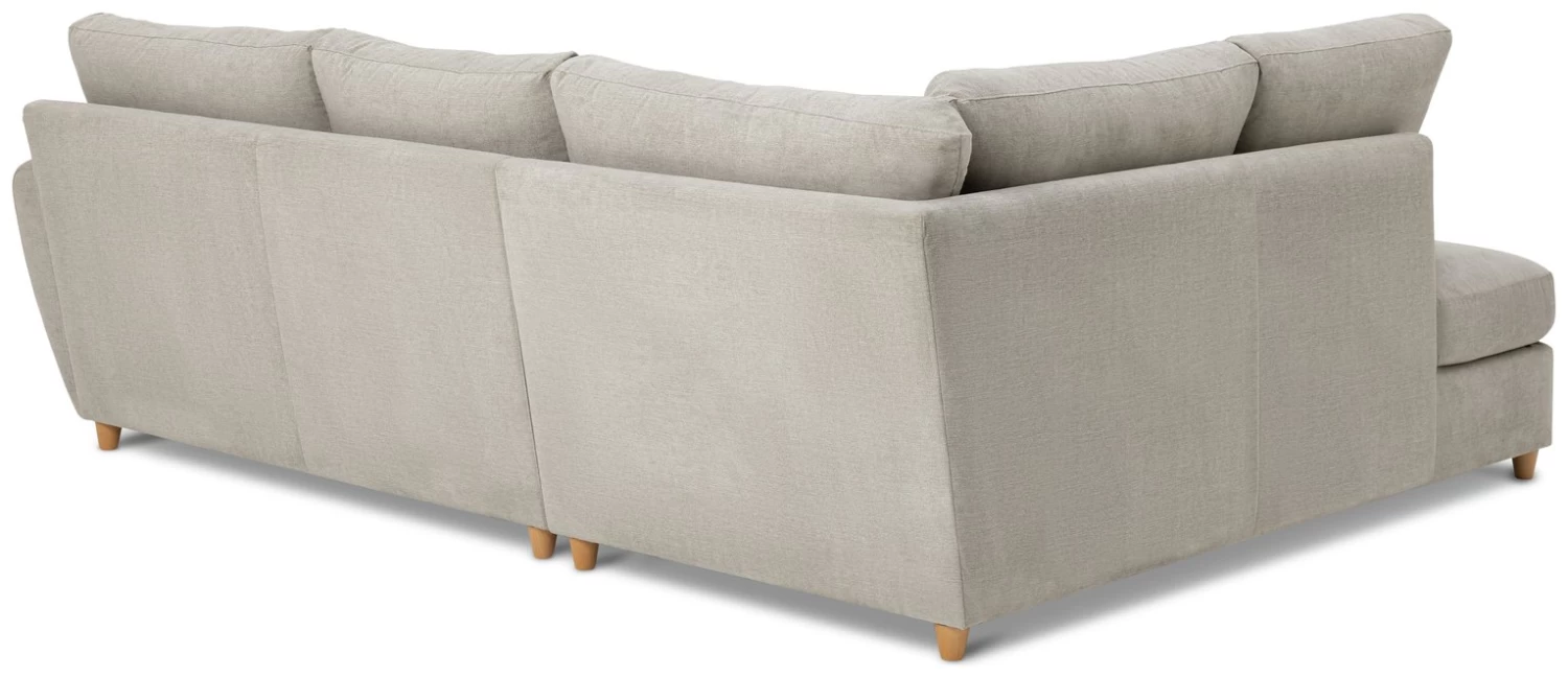 Habitat Ashford Fabric Left Corner Chaise Sofa - Grey 9 Habitat Ashford Fabric Left Corner Chaise Sofa - Grey - Image 7