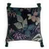 Habitat Botanical Print Velvet Cushion - Multi - 43x43cm -Habitat 2062840 R Z001A