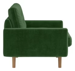 Habitat Fenner Velvet ArmChair - Moss Green 14 Habitat Fenner Velvet ArmChair - Moss Green -Habitat 2063461 R Z004A
