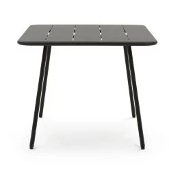 Habitat Indu 4 Seater Metal Patio Set - Black -Habitat 2063746 R Z003A