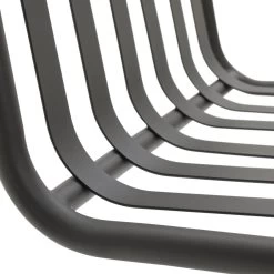 Habitat Indu 4 Seater Metal Patio Set - Black -Habitat 2063746 R Z007A