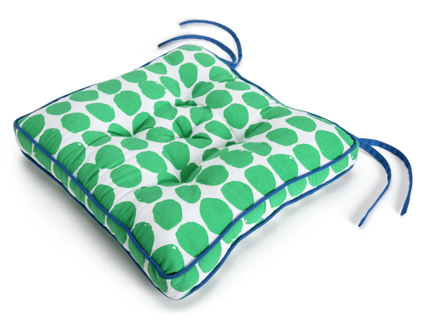 Habitat Abstract Pack Of 2 Seat Cushion - Green 3 Habitat Abstract Pack Of 2 Seat Cushion - Green