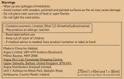 Habitat 90ml Diffuser & 180ml Refill - Coconut Water & Amber -Habitat 2066561 R Z011A