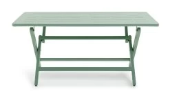Habitat Folding 4 Seater Steel Dining Set - Green -Habitat 2069908 R Z003A