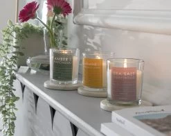 Habitat Scented Boxed Candle Set - Amber, Jasmine & Sea Salt -Habitat 2070959 R Z001C