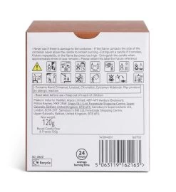 Habitat Scented Boxed Candle Set - Amber, Jasmine & Sea Salt -Habitat 2070959 R Z004A