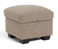 Habitat Lisbon Fabric Storage Footstool - Beige 10 Habitat Lisbon Fabric Storage Footstool - Beige -Habitat 2071130 R Z002A