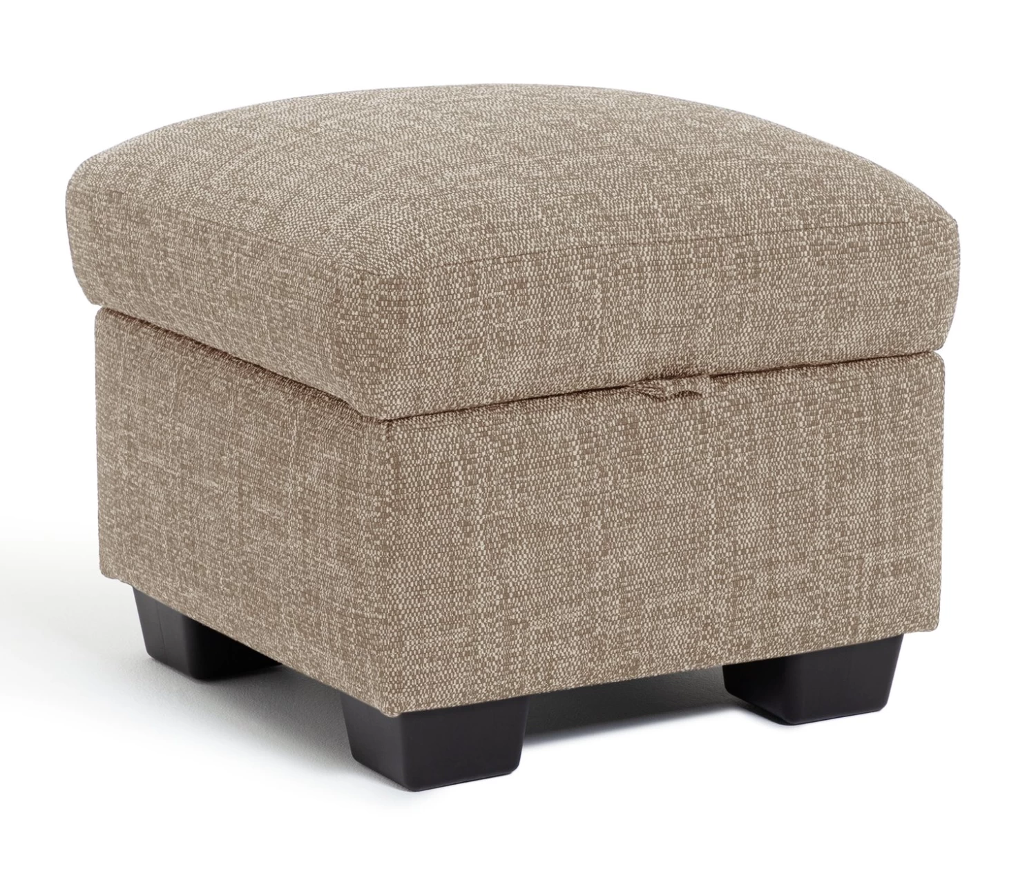 Habitat Lisbon Fabric Storage Footstool - Beige 6 Habitat Lisbon Fabric Storage Footstool - Beige - Image 4