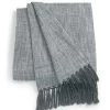 Habitat Recycled Throw - Grey - 150x200cm -Habitat 2076960 R Z001A