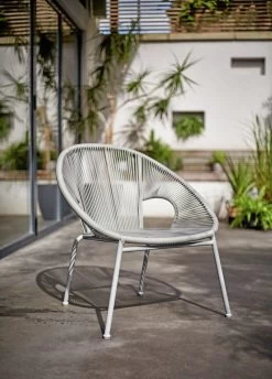 Habitat Nordic 4 Seater Rattan Garden Bistro Set - Grey -Habitat 2151500 R Z004C