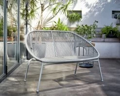 Habitat Nordic 4 Seater Rattan Garden Bistro Set - Grey -Habitat 2151500 R Z006C