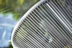 Habitat Nordic 4 Seater Rattan Garden Bistro Set - Grey -Habitat 2151500 R Z010C