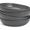 Habitat 4 Piece Stoneware Pasta Bowls - Grey -Habitat 2157827 R Z001A