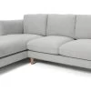 Habitat Salome Fabric Left Hand Corner Chaise Sofa - Grey 2 Habitat Salome Fabric Left Hand Corner Chaise Sofa - Grey -Habitat 2207351 R Z001A