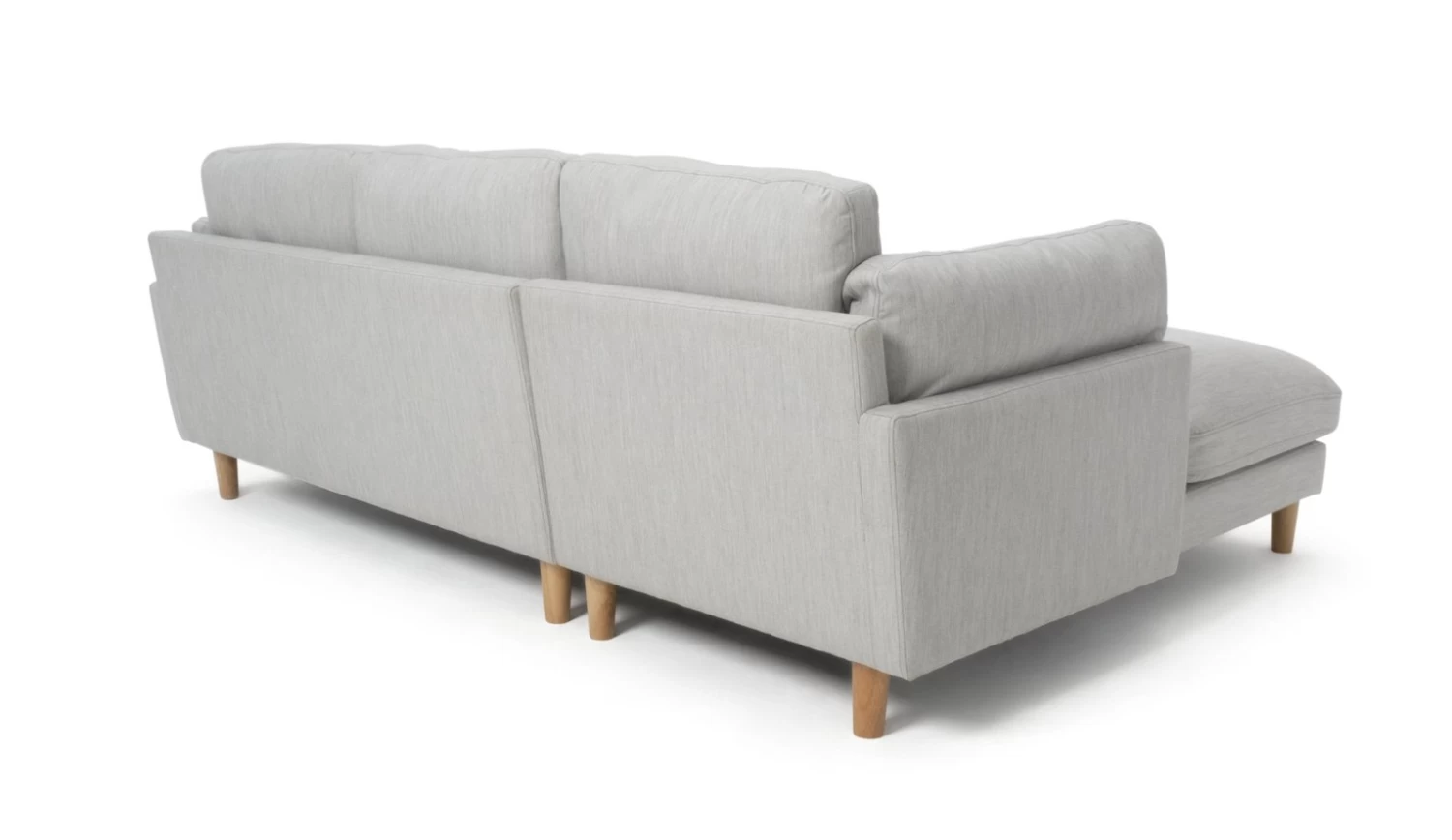 Habitat Salome Fabric Left Hand Corner Chaise Sofa - Grey 9 Habitat Salome Fabric Left Hand Corner Chaise Sofa - Grey - Image 7