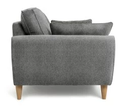 Habitat Isla 3 Seater Fabric Sofa - Grey -Habitat 2207375 R Z004A