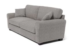Habitat Lisbon Fabric 4 Seater Sofa - Grey -Habitat 2255987 R Z004A