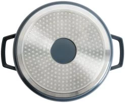 Habitat 4.2 Litre Non Stick Aluminium Casserole Dish - Blue -Habitat 2257198 R Z004A