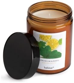 Habitat Scented Jar Candle - Geranium & Basil 9 Habitat Scented Jar Candle - Geranium & Basil -Habitat 2257318 R Z002A