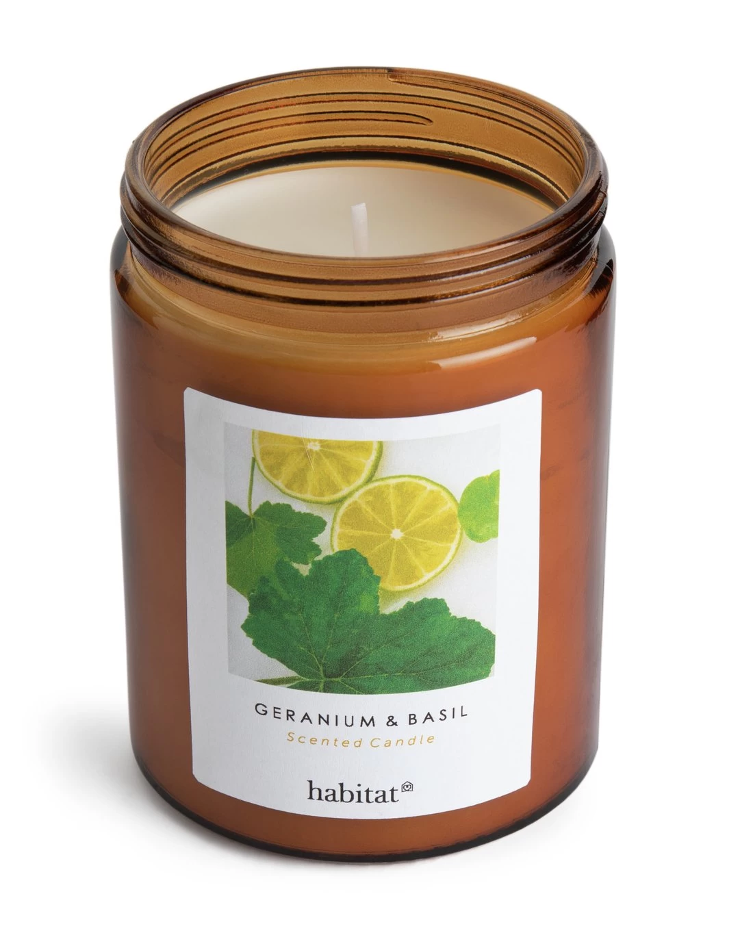 Habitat Scented Jar Candle - Geranium & Basil 6 Habitat Scented Jar Candle - Geranium & Basil - Image 4