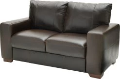 Habitat Eton Leather 2 Seater Sofa - Chocolate -Habitat 2263728 R Z003A UC17555292