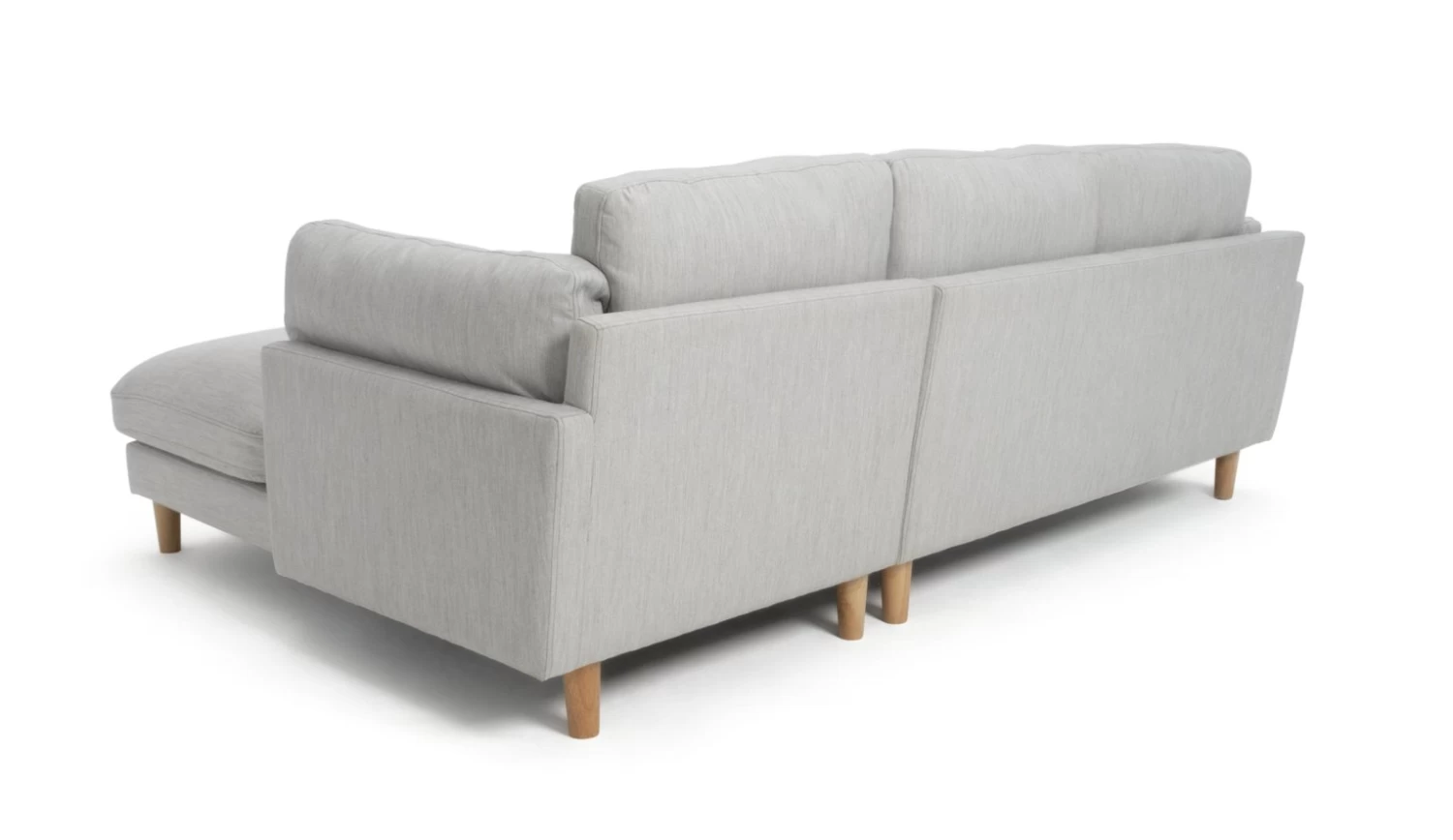 Habitat Salome Fabric Right Hand Corner Chaise Sofa - Grey 9 Habitat Salome Fabric Right Hand Corner Chaise Sofa - Grey - Image 7