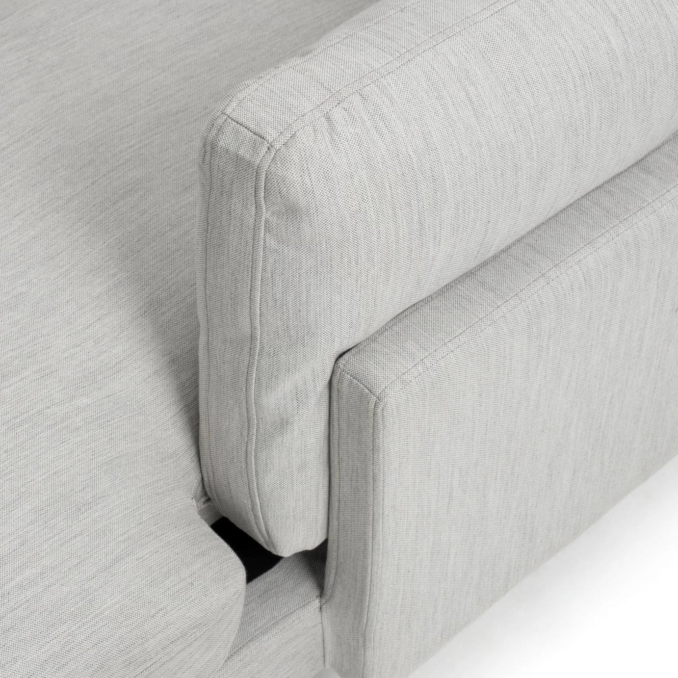 Habitat Salome Fabric Right Hand Corner Chaise Sofa - Grey 10 Habitat Salome Fabric Right Hand Corner Chaise Sofa - Grey - Image 8
