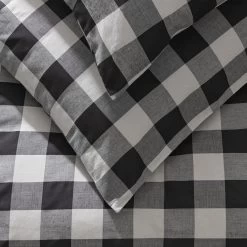 Habitat Gingham Check Black & White Bedding Set - Single -Habitat 2656500 R Z002C