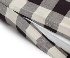 Habitat Gingham Check Black & White Bedding Set - Single -Habitat 2656500 R Z003A