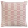Habitat Checker Board Cushion - White & Pink - 43x43cm -Habitat 2714796 R Z001A