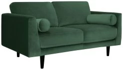 Habitat Jacob Fabric 2 Seater Sofa - Emerald Green -Habitat 2910181 R Z004A
