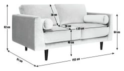 Habitat Jacob Fabric 3 Seater Sofa - Emerald Green -Habitat 2910215 R E001