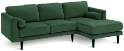 Habitat Jacob Velvet Right Hand Corner Sofa - Emerald Green 12 Habitat Jacob Velvet Right Hand Corner Sofa - Emerald Green -Habitat 2910291 R Z003A