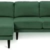 Habitat Jacob Velvet Left Hand Corner Sofa - Emerald Green 1 Habitat Jacob Velvet Left Hand Corner Sofa - Emerald Green -Habitat 2910356 R Z001A