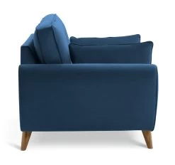 Habitat Iris Fabric Armchair - Navy -Habitat 2910631 R Z004A