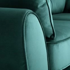 Habitat Iris Fabric 2 Seater Sofa - Teal -Habitat 2910655 R Z007A