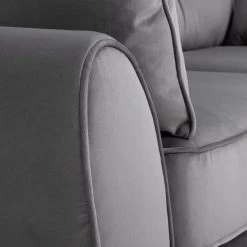 Habitat Iris Fabric 2 Seater Sofa - Grey -Habitat 2910662 R Z007A