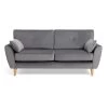Habitat Iris Fabric 3 Seater Sofa - Grey -Habitat 2910710 R Z001A