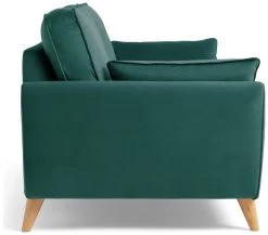 Habitat Iris Fabric 3 Seater Sofa - Teal -Habitat 2910772 R Z004A