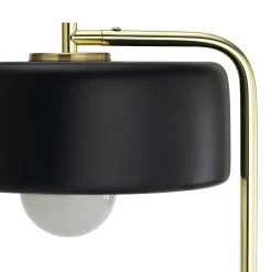Habitat Minah Iron LED Table Lamp - Black & Brass -Habitat 2990297 R Z003A